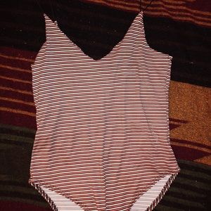 Striped Bodysuit